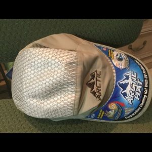 Put water in to evaporate cooling  cap and safari style. Pic either or both